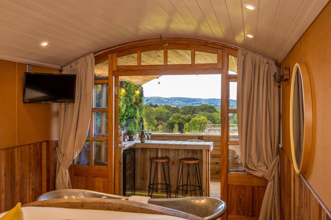 Appartamento Ashwood Shepherd Hut -Ockeridge Rural Retreats Worcester Esterno foto
